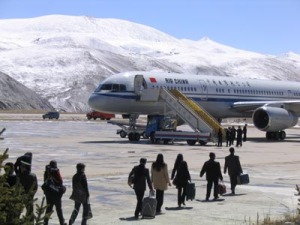The highest airport in the world